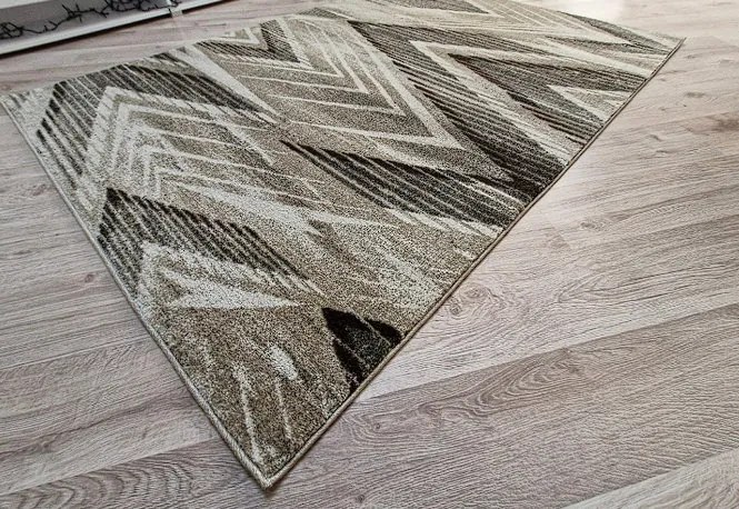 HU Béžovo-hnedý abstraktný koberec Rio 519-Beige-Cream Rozmer: 180x260 cm