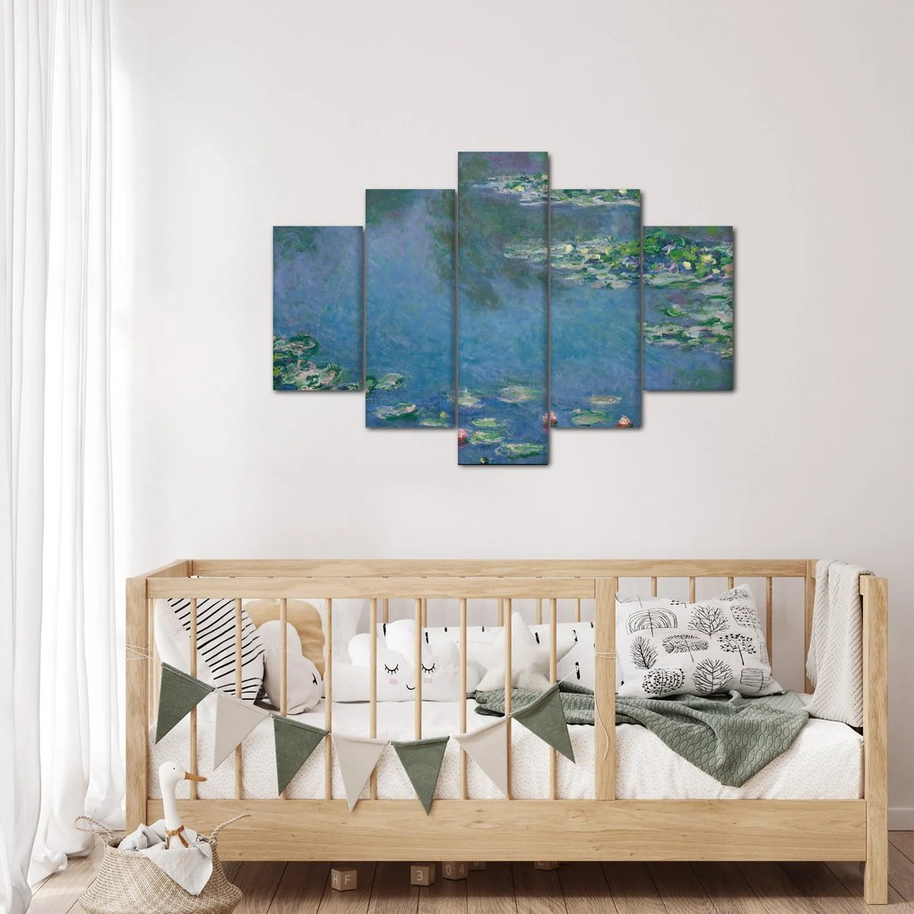 Obraz - Claude Monet, Water Lilies, reprodukcia (150x105 cm)