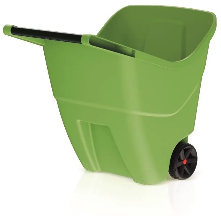 Záhradný vozík, 85 l, zelená