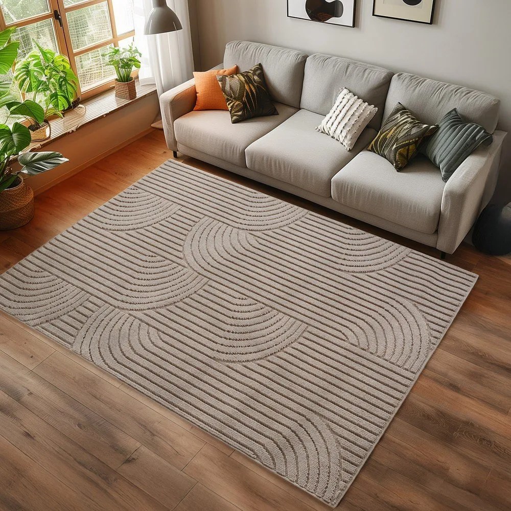 Béžový koberec 120x170 cm Helix 2201 – Ayyildiz Carpets