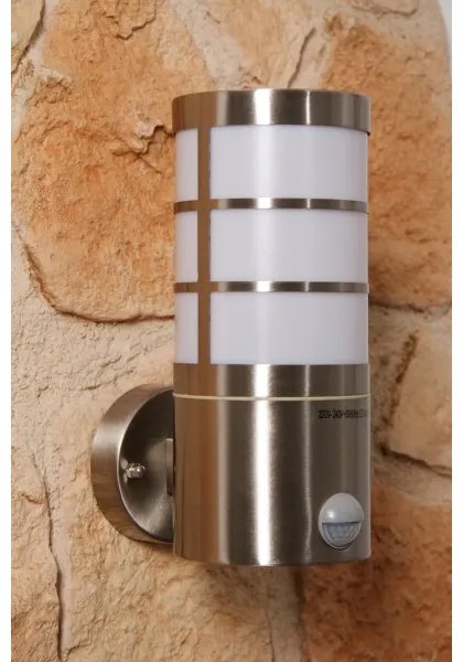 Massive 16334/47/10 - Vonkajšie svietidlo so senzorom CALGARY 1xE27/14W IP44