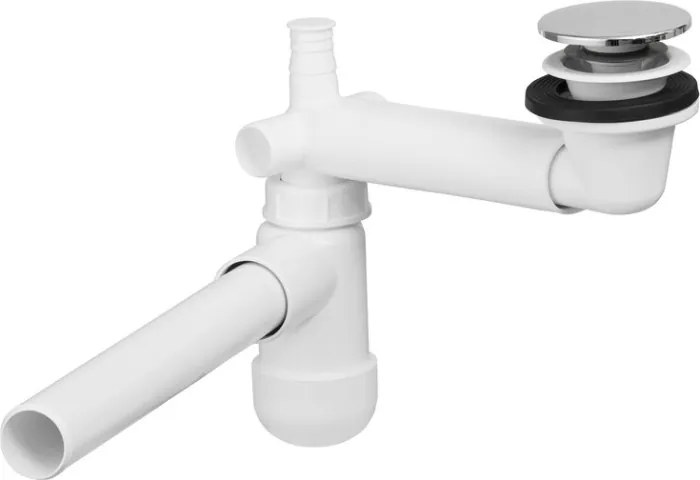 Závesná skrinka Casad Sky so zápustným umývadlom 120 cm dub wotan/biela