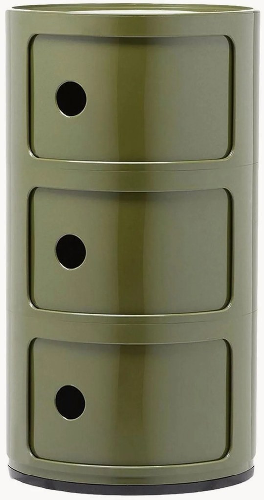 Dizajnová skrinka Componibili, 3 moduly, V 59 cm