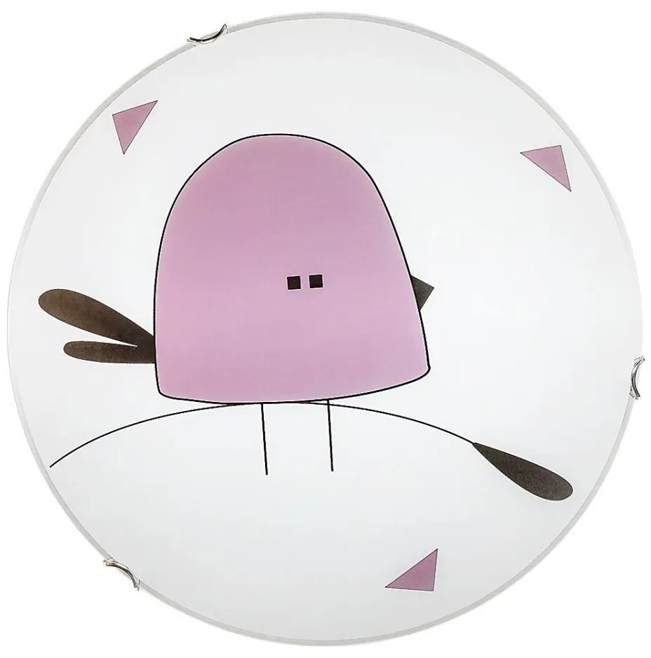 Rabalux 71278 - Detské stropné svietidlo FOWLY 2xE27/60W/230V