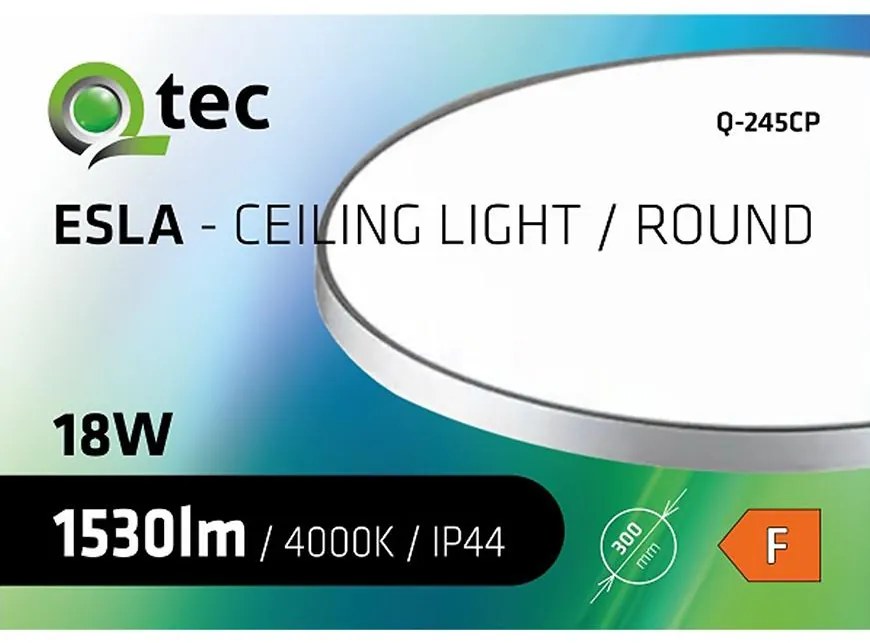 Svietidlo Q - 245CP Led 18W PL1