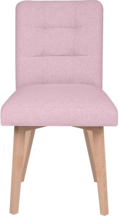 Ružová stolička Micadoni Home Lucio