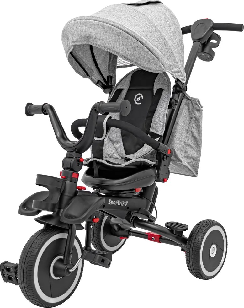 Ramiz Trojkolka RIDER šedá SPORTRIKE