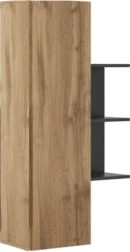 Závesná skrinka KALI, apalačský dub/antracit