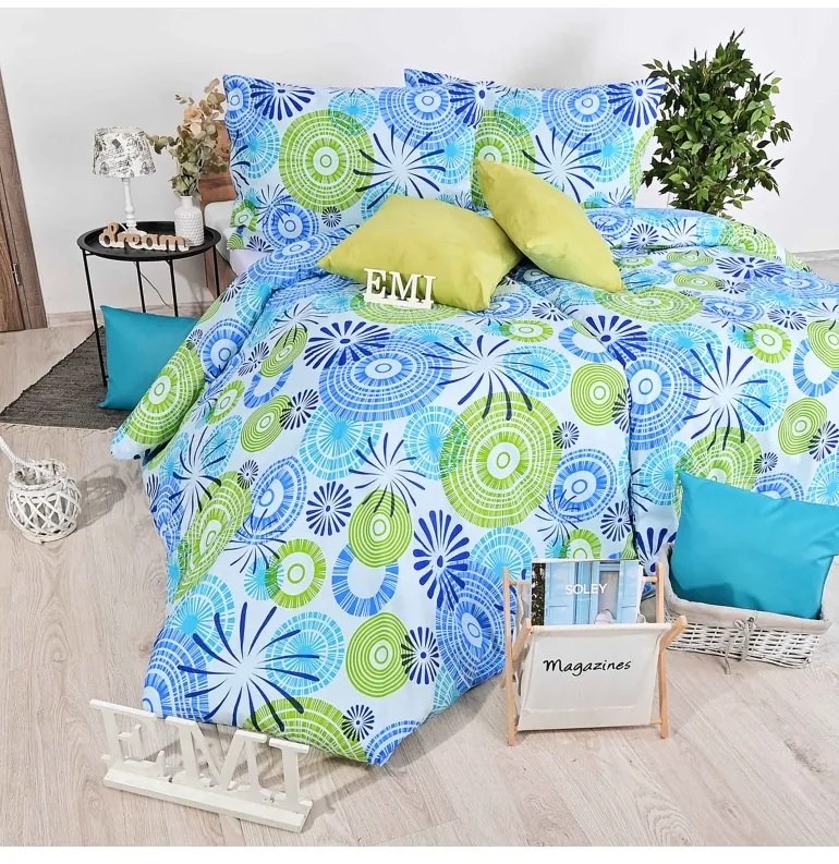 Obliečky bavlnené Colorado EMI, Štandardný set jednolôžko obsahuje 1x 140x200 + 1x 70x90