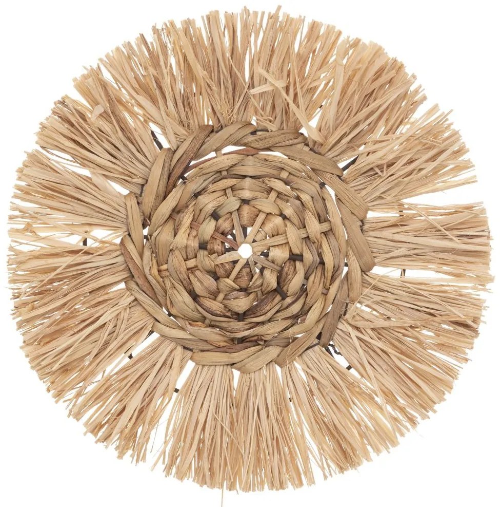 Dekorácia na stenu z rafie Raffia (fi) 36 cm + 30 cm + 25 cm sada 3ks