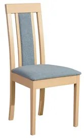 Jedálenská stolička ROMA 11 Biela Tkanina 31B