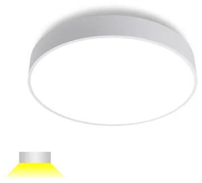 LED2 1110431D Stropné svietidlo RINGO 45 P, LED, 42W, 3000K, 3340lm, IP20, biela, DALI/PUSH