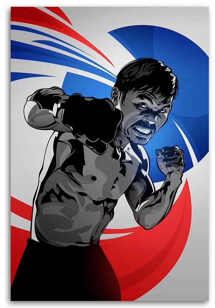 Gario Obraz na plátne Manny Pacquiao - Nikita Abakumov Rozmery: 40 x 60 cm