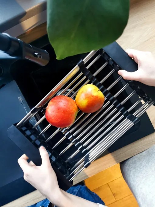 Teleskopický odkvapkávač čierny 322101