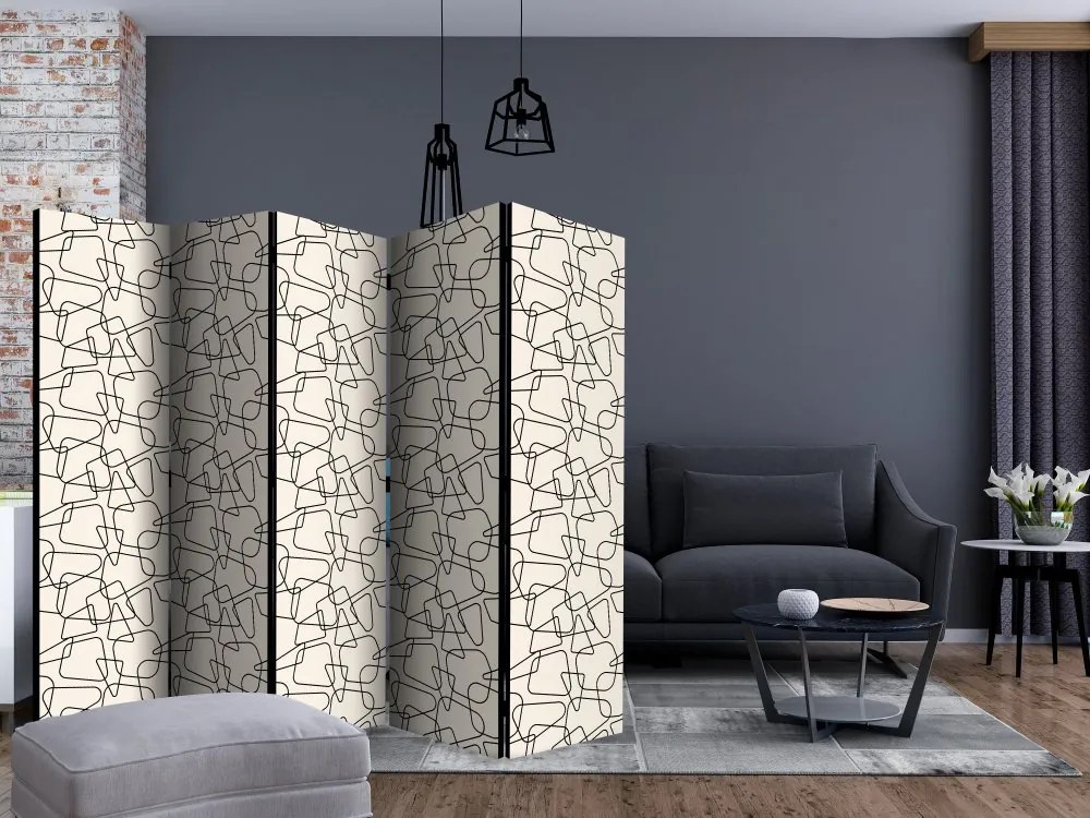 Artgeist Paraván - Rounded Geometry [Room Dividers]