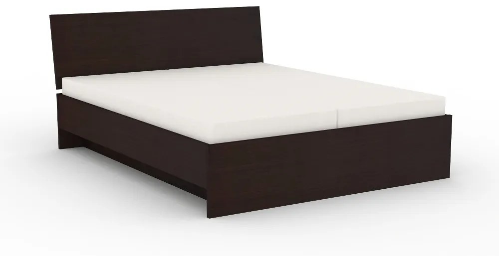 Manželská posteľ REA OXANA UP 160/180 Farba: Wenge, Rozmer: 160x200cm