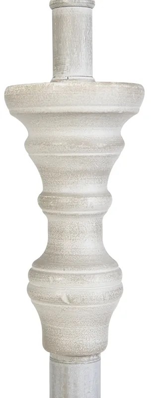 Klasická stojaca lampa sivá - Classico