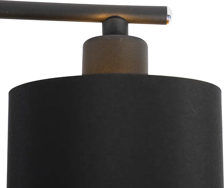 Inteligentné závesné svietidlo čierne nastaviteľné vrátane 6 Wifi B35 - Lofty