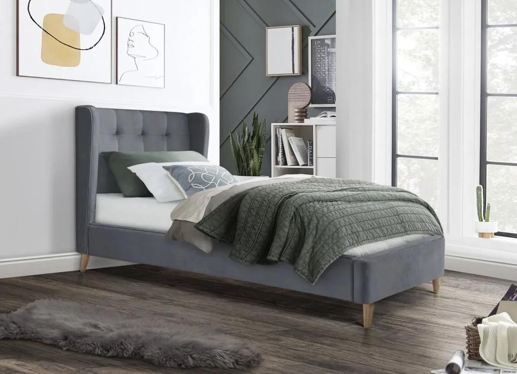 ESTELLA  90 cm bed grey