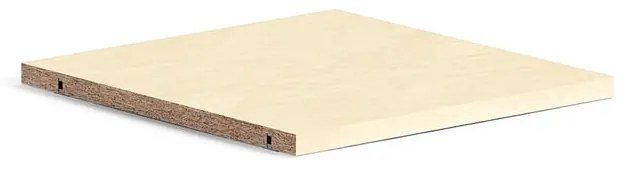 Polica pre knižnicu QBUS, 362x378 mm, 1 ks, breza