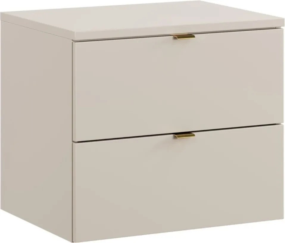 Kúpeľňová skrinka pod umývadlo s doskou 60 cm, sada Dalia (SET-DC B 60CM)