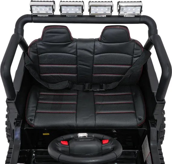 Elektrické autíčko Jeep BEAST 4x4 čierne