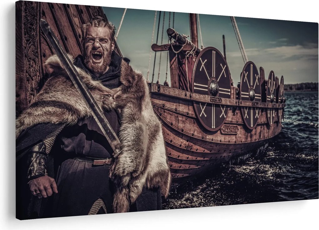Obraz - Viking (90x60 cm)