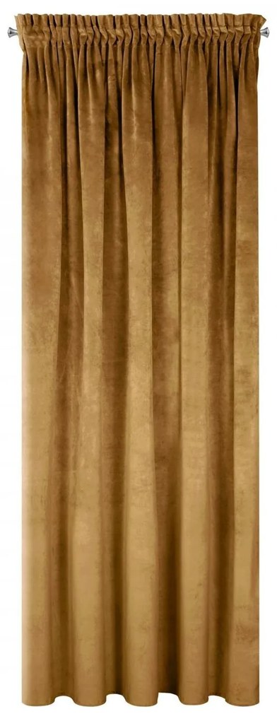 ZATEMŇOVACÍ ZÁVES NA PÁSKE VILLA 140X270 CM MEDOVÁ