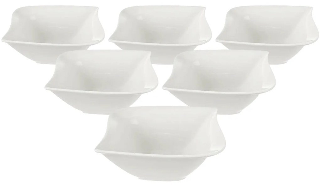 Orion Sada porcelánových misiek Mona Musica, 13,7 x 13,7 cm, 6 ks