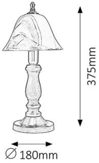 Rabalux nočná lampa Rustic 3 7092