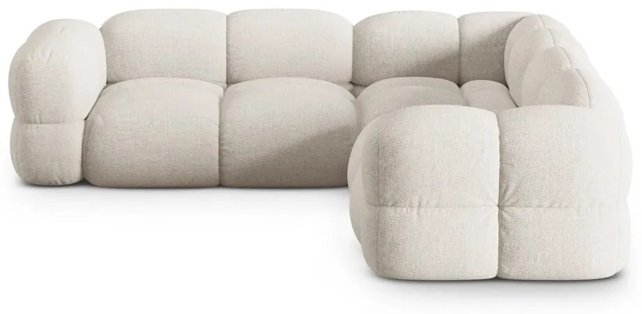 Béžová rohová pohovka Loretto – Cosmopolitan Design