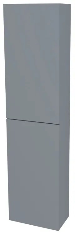Mereo, Mereo Aira, kúpeľňová skrinka 170 cm vysoká, ľavé otváranie, Multidecor, Monumentálna sivá, MER-CN794LNMSO1