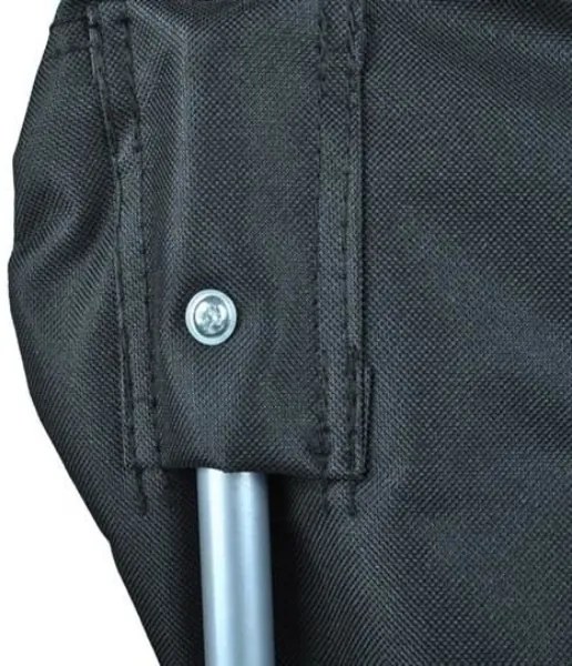 Malatec 2300 Záhradná a kempingová stolička čalúnená šedá