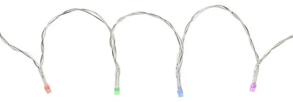 Nedis WIFILXC01C180 - LED RGB Vianočný záves 180xLED/7 funkcií 6m IP65 Wi-Fi Tuya