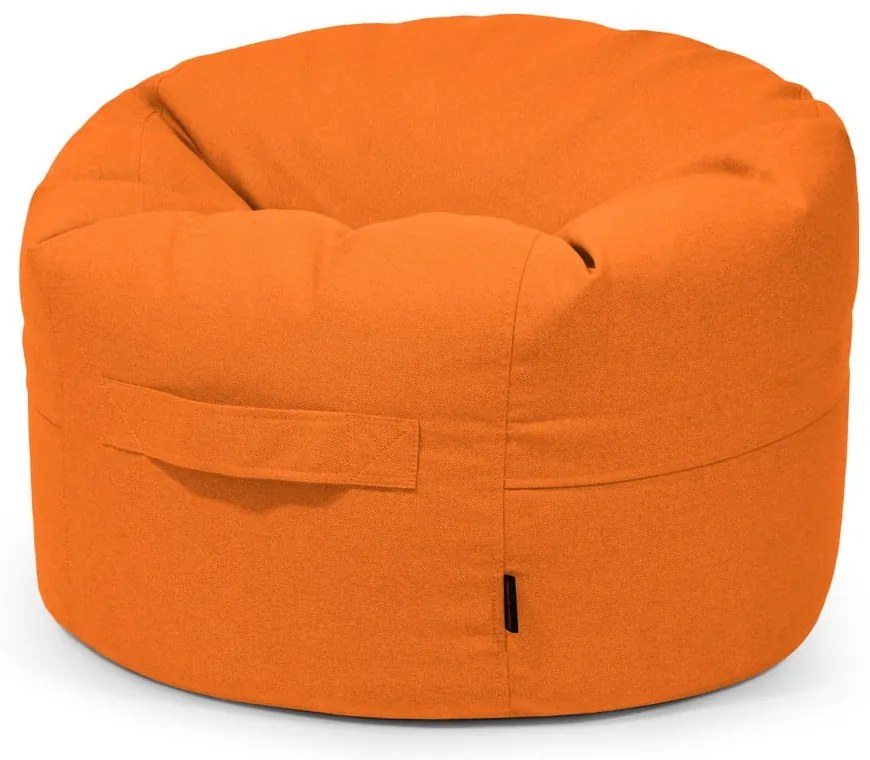 Oranžový detský sedací vak Roll 80 – SLOWDOWN