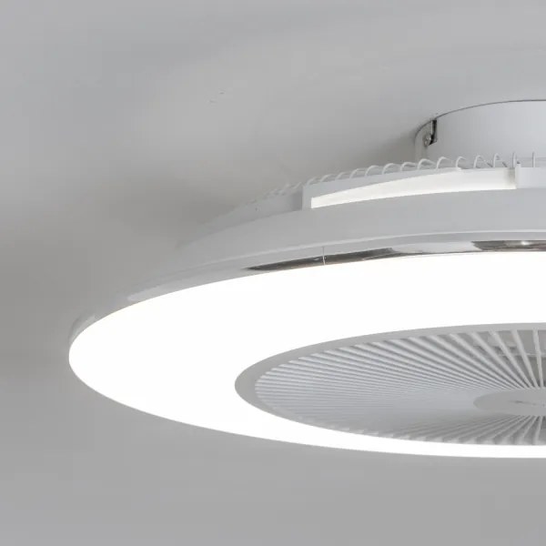 Brilagi - LED Stmievateľné svietidlo s ventilátorom AURA LED/38W/230V biela + DO