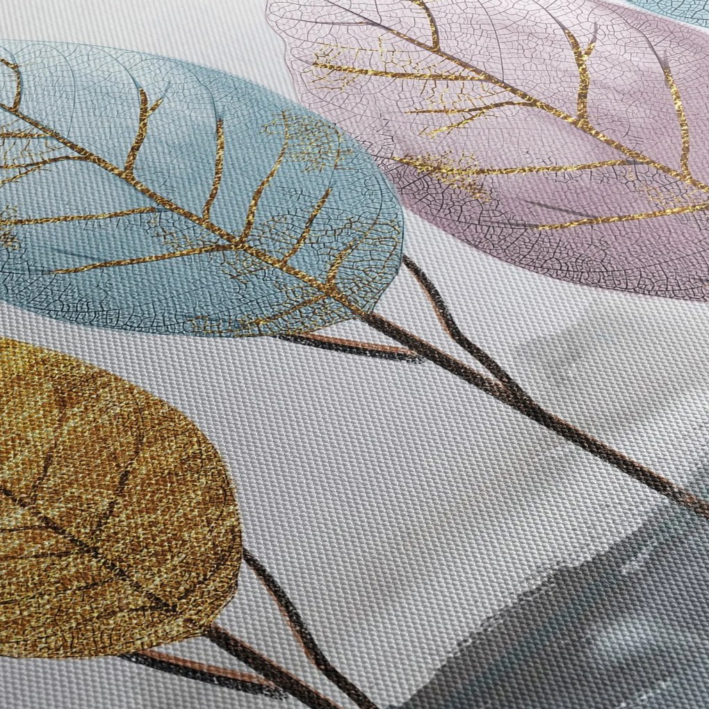 Obraz - Dizajnové stromy (120x50 cm)