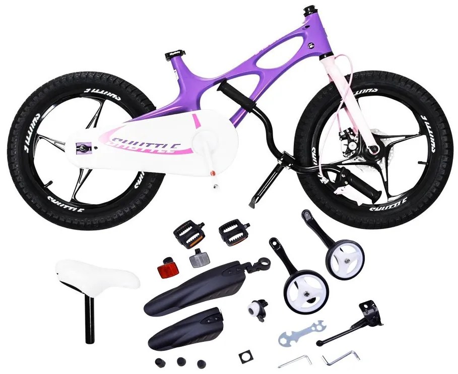 Detský bicykel 16 RoyalBaby RB16-22 - fialový