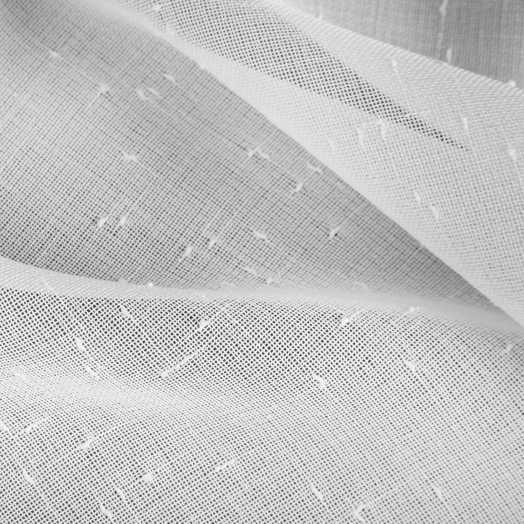 ZÁCLONA ANGELA 400X250 CM BIELA