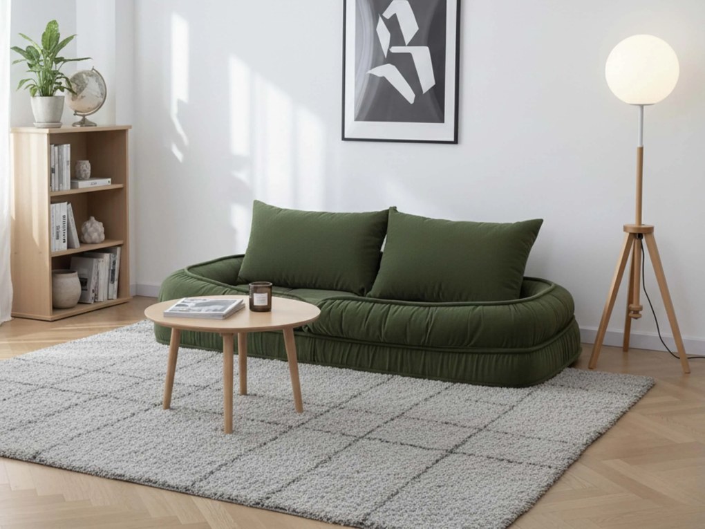 Relaxačné polohovacie kreslo LAZY SOFA, zelené