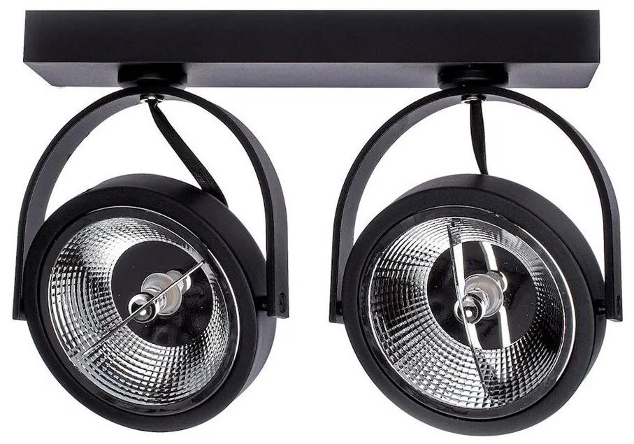 Bodové svietidlo LUGAR 2xAR111 - GU10/25W/230V