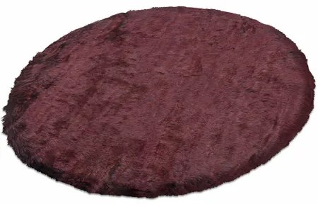 Koberce Breno Kusový koberec SAMBA kruh 495/bordeaux, červená,80 x 80 cm