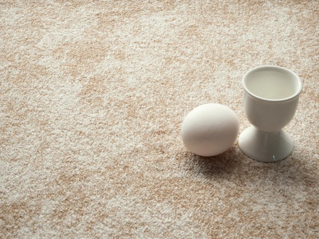 Condor Carpets, Metrážny koberec Serena 6642, na mieru, šíře 4m,5m, béžová, filc, detská izba
