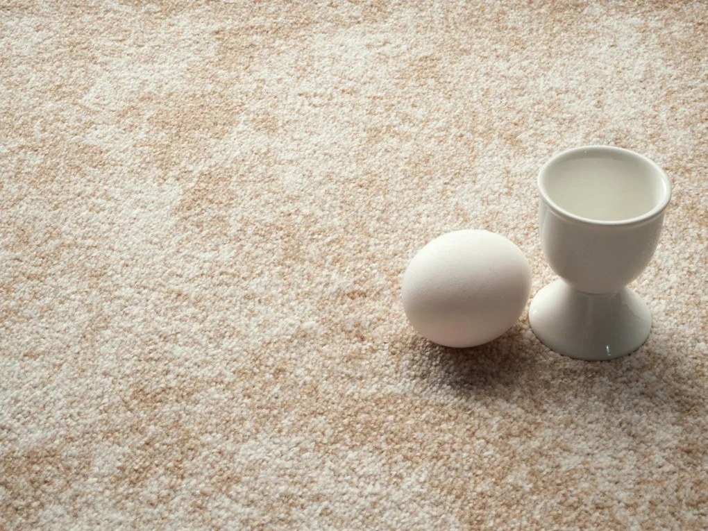 Metrážny koberec Serena 6642, na mieru, šíře 4m,5m, béžová, filc, chodba / predsieň, Condor Carpets