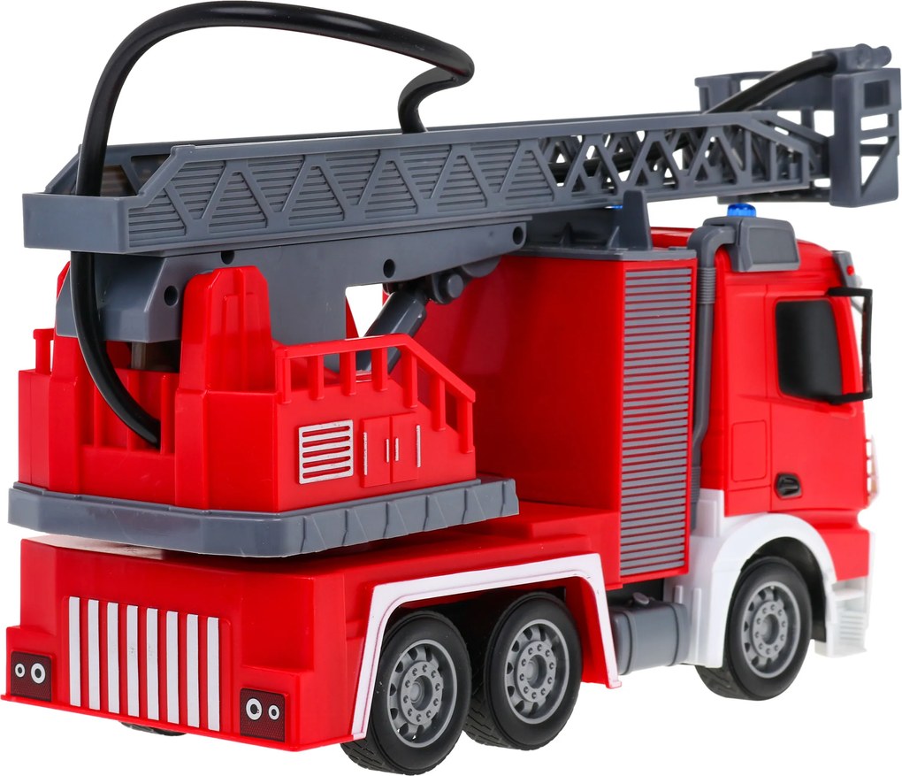 Ramiz Hasičské auto na diaľkové ovládanie 1:12 pre deti 3+ Požiarna hadica + interaktívne funkcie