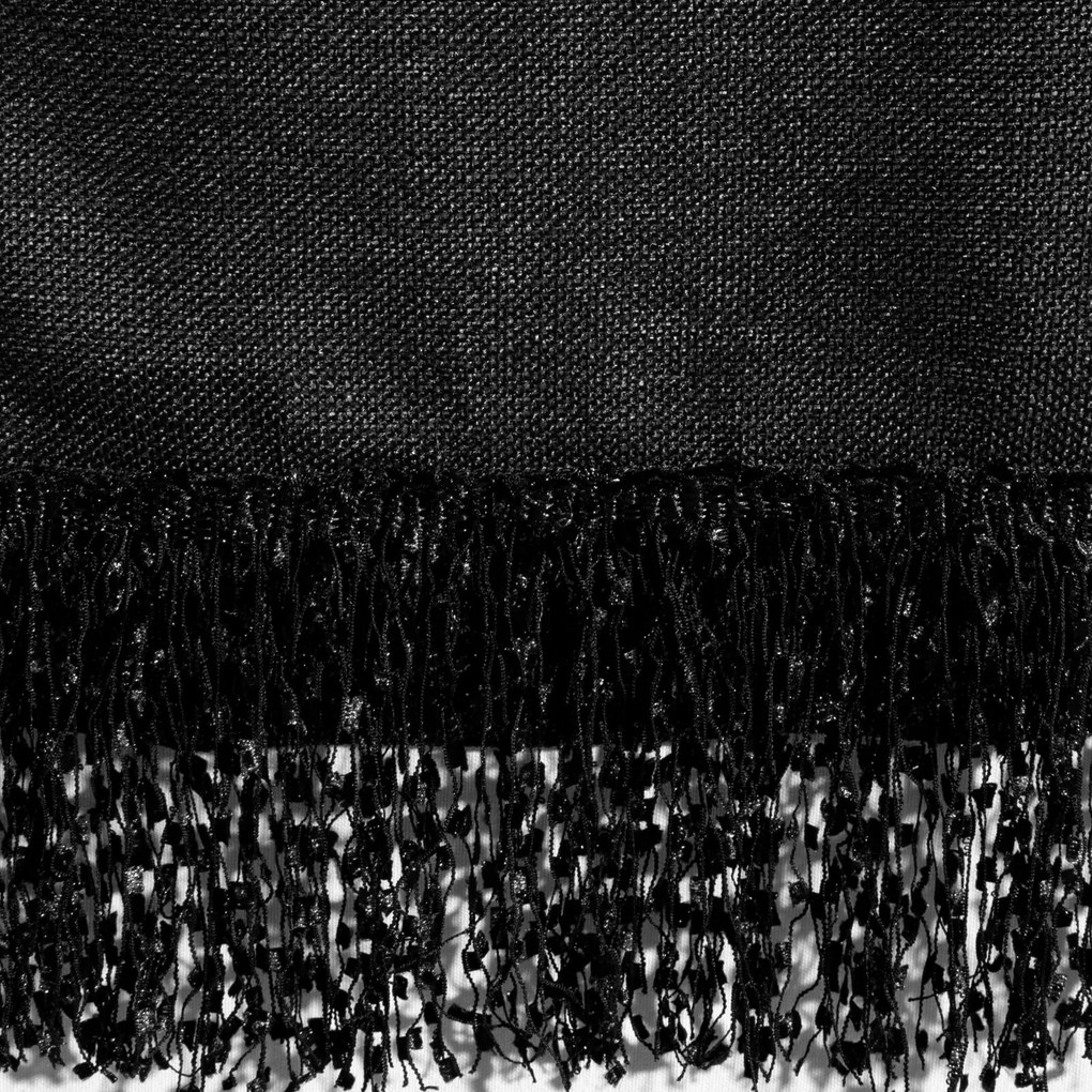 EUROFIRANY BEHÚŇ NA STÔL TINA 40X140 CM ČIERNY