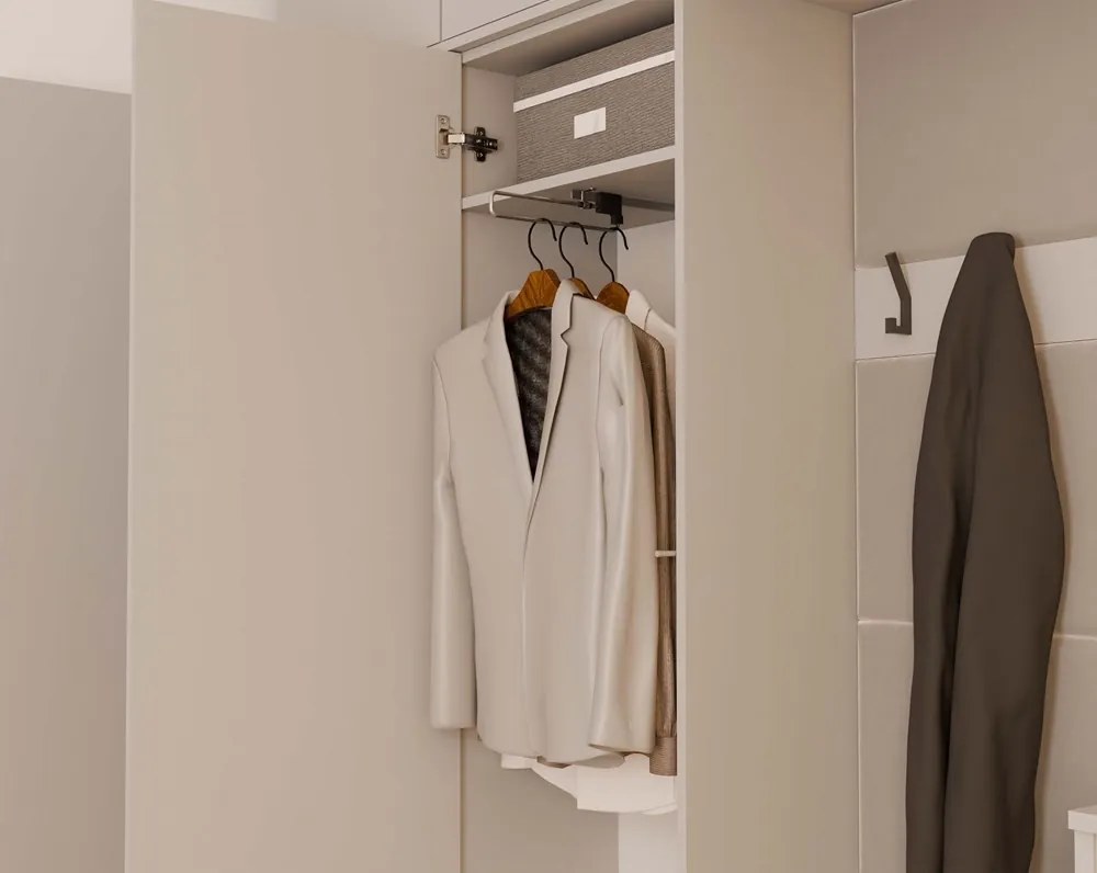 Předsíňová stěna Haga I 200 cm kašmír