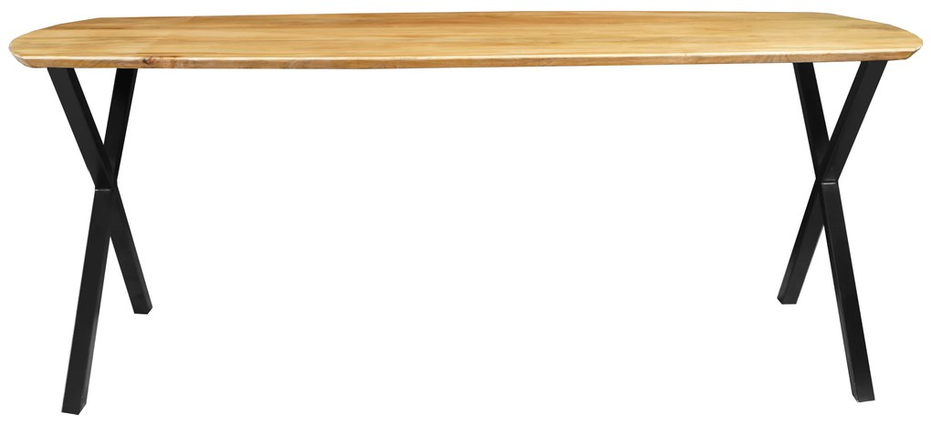 Dánsky jedálenský stôl z mangového dreva Salerno oválny 240x120 cm Mahom
