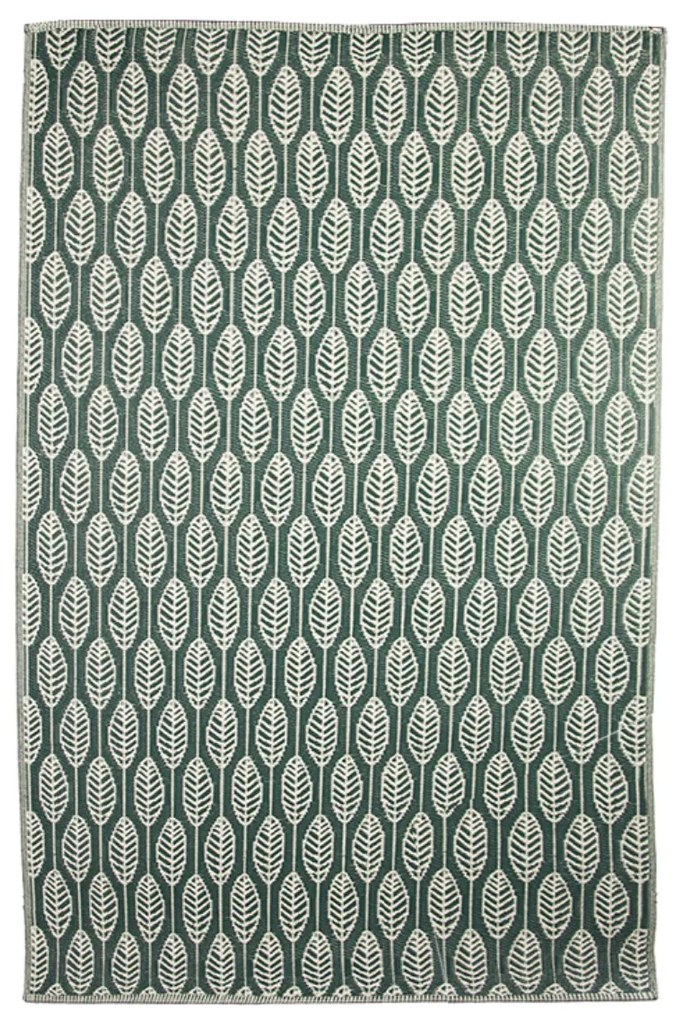 Koberec Leafs, 150x242,5 cm, zelená