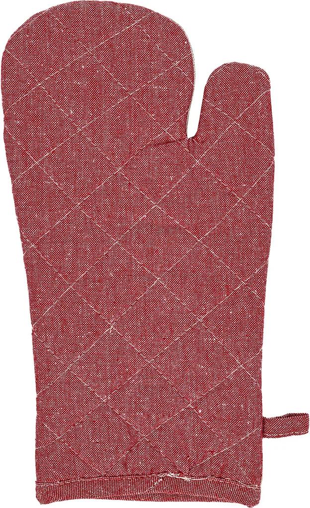 Trade Concept Chňapka s magnetom Heda béžová / červená, 18 x 32 cm